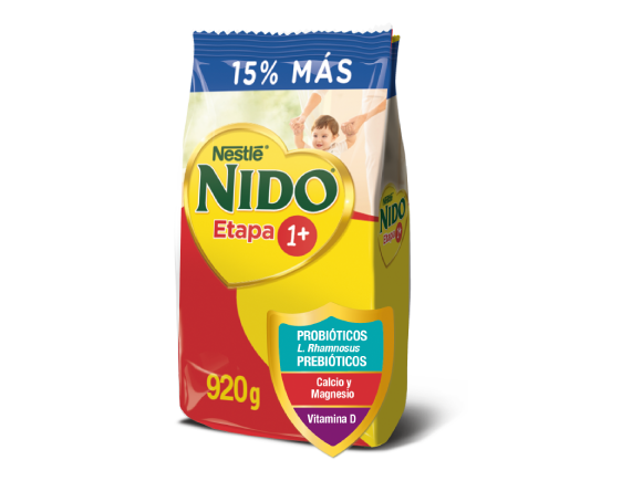 Fórmula Láctea NIDO® Etapa 1+ Bolsa 920g